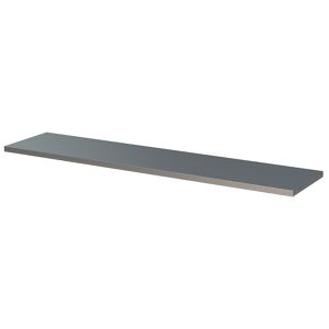 Piano di lavoro in acciaio inox SOGI ARR-TOP-A-L per arredo officina - per sistema modulare ARR-OFF - 2040x466x36 mm