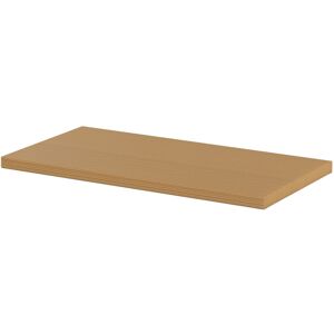 Piano di lavoro in legno SOGI ARR-TOP-L-2M per arredo officina - per sistema modulare ARR-OFF - 915x465x35 mm