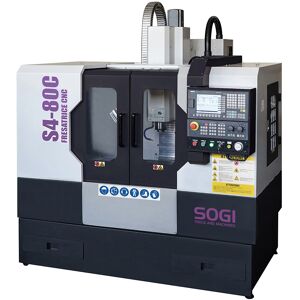 Centro di lavoro CNC SOGI S4-80C con controllo numerico SIEMENS SINUMERIK 808DA e mandrino BT 30