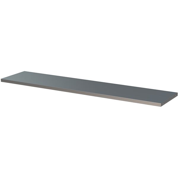 piano di lavoro in acciaio inox sogi arr-top-a-l per arredo officina - per sistema modulare arr-off - 2040x466x36 mm