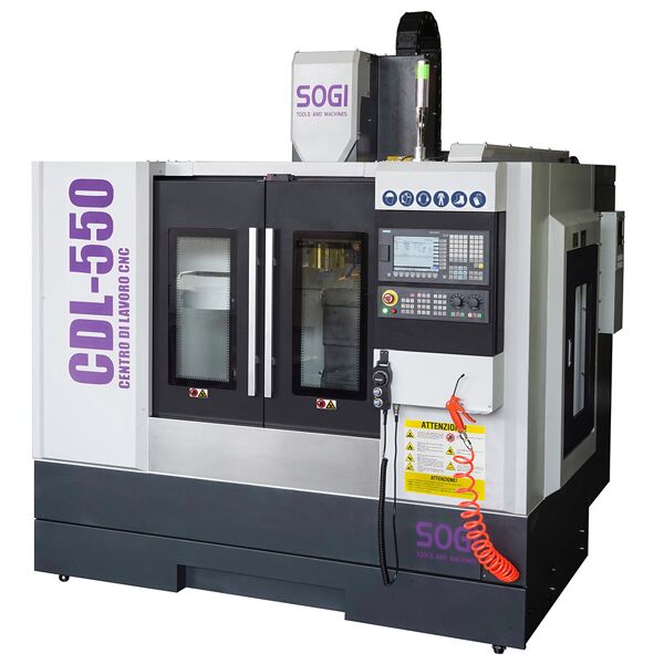 centro di lavoro cnc sogi cdl-550 con siemens sinumerik 808d advanced - mandrino bt 40