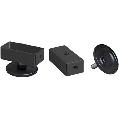Kit piedini regolabili SOGI X3N_KIT2PR per banco da lavoro con gamba fissa grigio antracite Kit piedini regolabili SOGI X3N_KIT2PR per banco da lavoro con gamba fissa grigio antracite