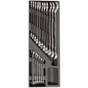 TERMOFORMATO RIGIDO COMPLETO DI 17 CHIAVI COMBINATE UTENSILI SOGI TERMOFORMATO RIGIDO COMPLETO DI 17 CHIAVI COMBINATE UTENSILI SOGI