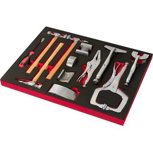 Assortimento di 12 utensili SOGI TER-12 - martelli e tassi da carrozziere - pinze grip autobloccanti - leverino Assortimento di 12 utensili SOGI TER-12 - martelli e tassi da carrozziere - pinze grip autobloccanti - leverino