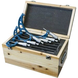 Micrometri per esterni in set 6 pz SOGI MIC-0-150 - 0�150 mm - micrometro centesimale assortimento Micrometri per esterni in set 6 pz SOGI MIC-0-150 - 0�150 mm - micrometro centesimale assortimento