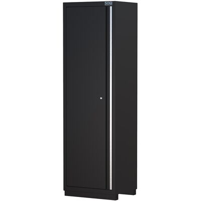 Armadio in lamiera SOGI ARR-M-A-S per arredo officina - 1 anta - 4 ripiani - staffa guardaroba - 600x460x1950 mm Armadio in lamiera SOGI ARR-M-A-S per arredo officina - 1 anta - 4 ripiani - staffa guardaroba - 600x460x1950 mm