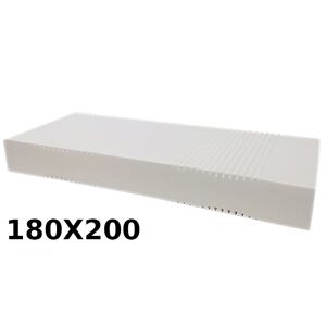 DINAFLEX® Materasso Ortopedico Golia Milano 9 Zone 180x200 Singolo Alto 23 cm sfoderabile con fodera Milano Liscia