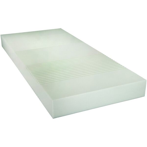 dinaflex® materasso venere h2 semirigido 90x190  7 zone ergonomiche, ortopedico, completamente sfoderabile, con fodera in aloe vera