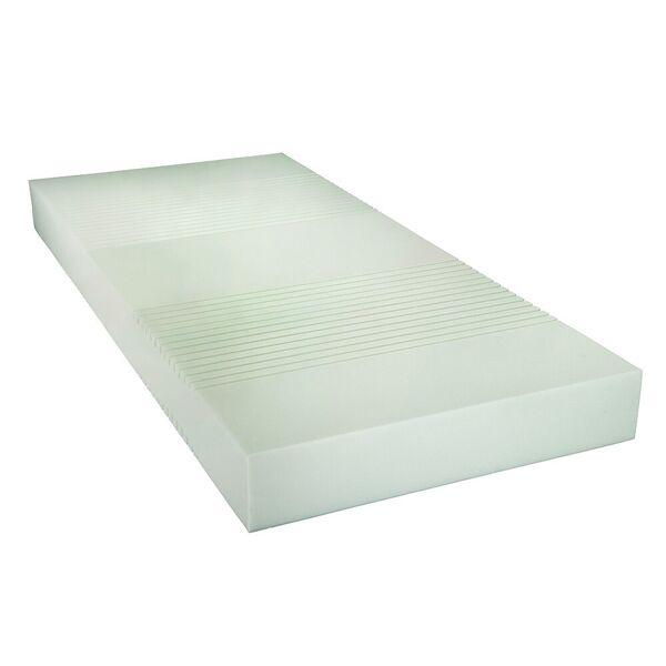 dinaflex® materasso venere h2 semirigido 140x200  7 zone ergonomiche, ortopedico, completamente sfoderabile, con fodera in aloe vera