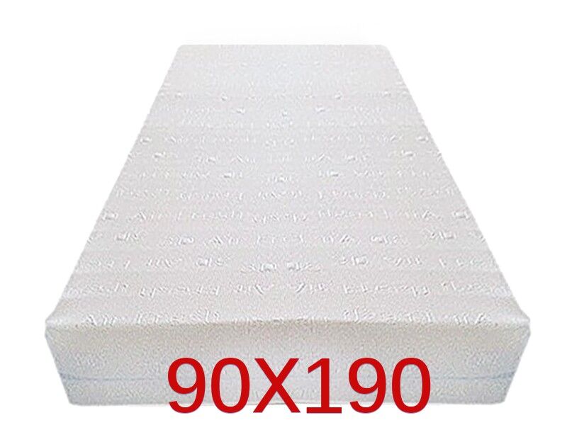 dinaflex® materasso ortopedico 9 zone 90x190 singolo golia  alto 23 cm sfoderabile con fodera in 3d air fresh