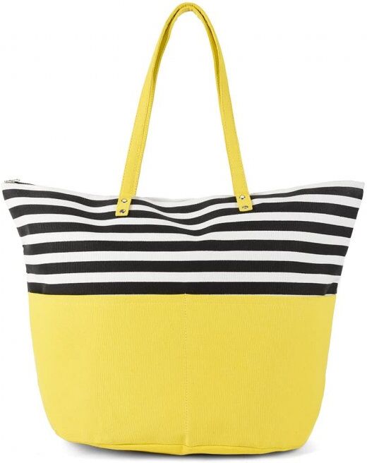 FASHIONDESIGN BORSA TESSUTO A RIGHE 59X31X38CM FASHIONDESIGN BORSA TESSUTO A RIGHE 59X31X38CM