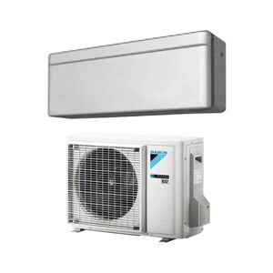 Climatizzatore/Condizionatore Daikin Monosplit Parete  Stylish Inverter 12000 btu  Silver (Argento) FTXA35BS/RXA35A