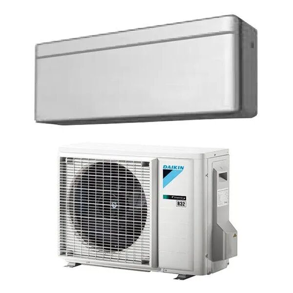 climatizzatore/condizionatore daikin monosplit parete  stylish inverter 7000 btu silver (argento) ftxa20as/rxa20a