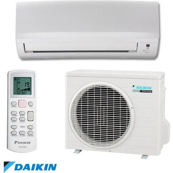 climatizzatore condizionatore daikin monosplit parete eco plus siesta 9000 btu ftxb25c/rxb25c