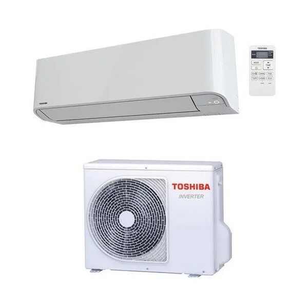 climatizzatore/condizionatore toshiba monosplit parete mirai gas r32 inverter 12000 btu ras-13bkvg-e/ras-13bavg-e