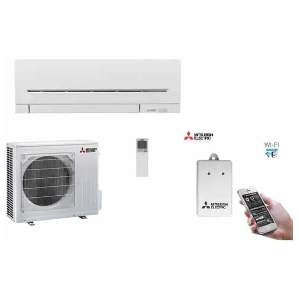 climatizzatore/condizionatore mitsubishi electric monosplit parete 18000 btu msz-ap50vgk/muz-ap50vg