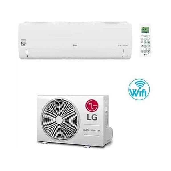 climatizzatore/condizionatore lg libero smart inverter 12000 btu monosplit parete 12000 btu lg s12et libero smart wifi incluso