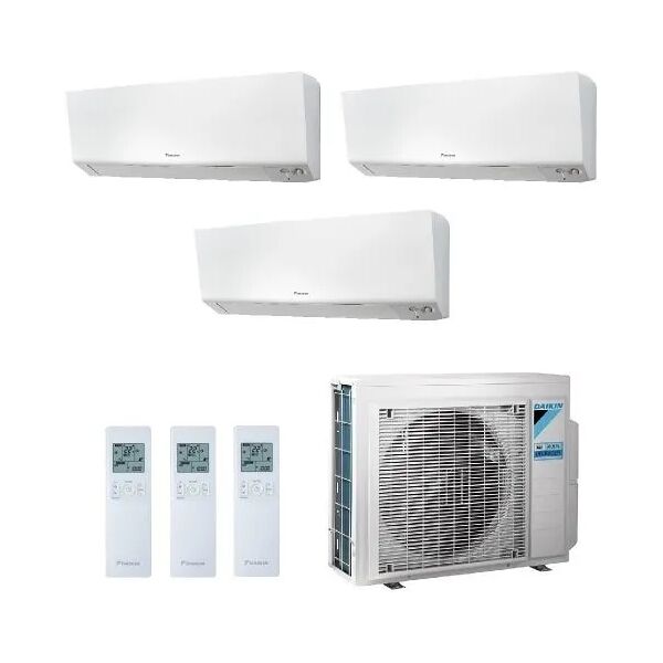 climatizzatore condizionatore trialsplit daikin perfera 3mxm52a + ftxm25r + ftxm25r+ftxm35r 9+9+12 9000+9000+12000 btu modello 2022 wifi incluso