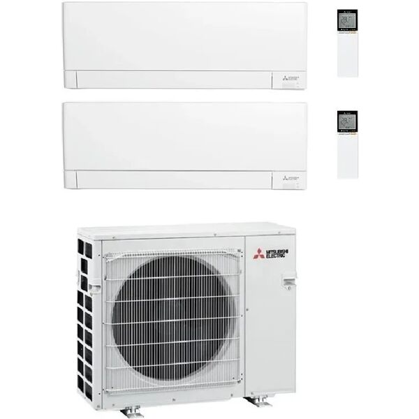 climatizzatore condizionatore mitsubishi electric dual split mxz-2f53vf msz-ay35vgkp msz-ay35vgkp 12+12