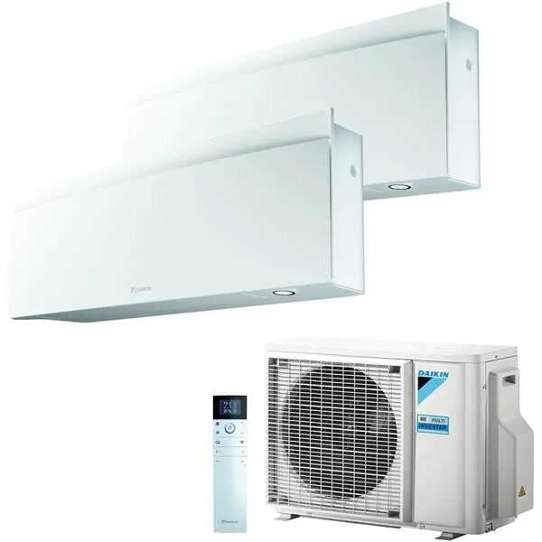 climatizzatore condizionatore dualsplit daikin emura 3 nuovo 2024 2mxm50a + ftxj35aw + ftxj35aw 12000+12000 btu