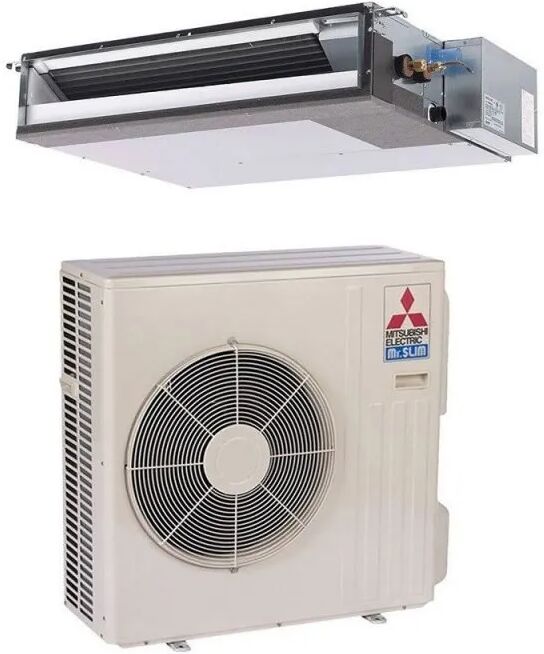 climatizzatore/condizionatore mitsubishi electric monosplit canalizzato serie s  24000 btu sez-kd70val