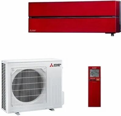 climatizzatore/condizionatore mitsubishi electric monosplit parete kirigamine style red 9000 btu msz-ln25vgr