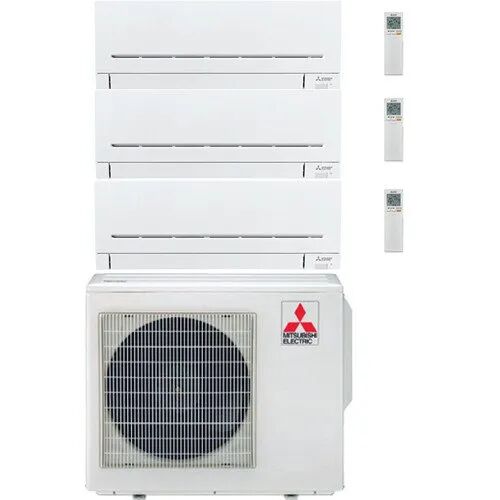 climatizzatore/condizionatore mitsubishi electric multisplit trial parete linea plus  7000 btu mxz-3f68vf + msz-ap25vg+msz-ap25vg+msz-ap25vg wifi incluso