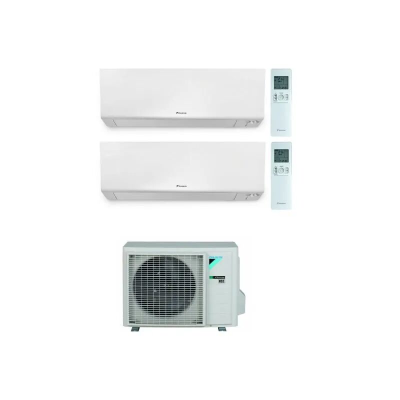 Climatizzatore Condizionatore Dualsplit Daikin perfera 2MXM50A + FTXM25R + FTXM25R 9+9 9000+9000 BTU modello 2022 wifi incluso