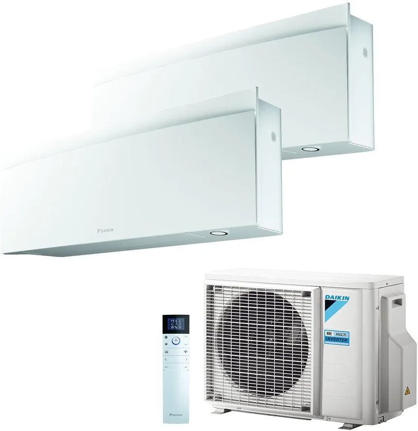 Climatizzatore Condizionatore Dualsplit Daikin Emura 3 NUOVO 2024 2MXM50A + FTXJ25AW + FTXJ35AW 9000+12000 BTU