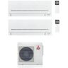 Climatizzatore/Condizionatore Mitsubishi Electric Dualsplit Parete LINEA PLUS  7000 BTU MXZ-2F53VF + MSZ-AP20VF+MSZ-AP25VG WIFI INCLUSO