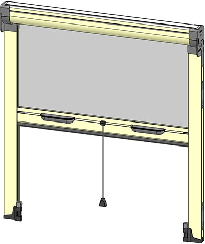 Rogiam Zanzariera verticale Brico in kit (kitvert)