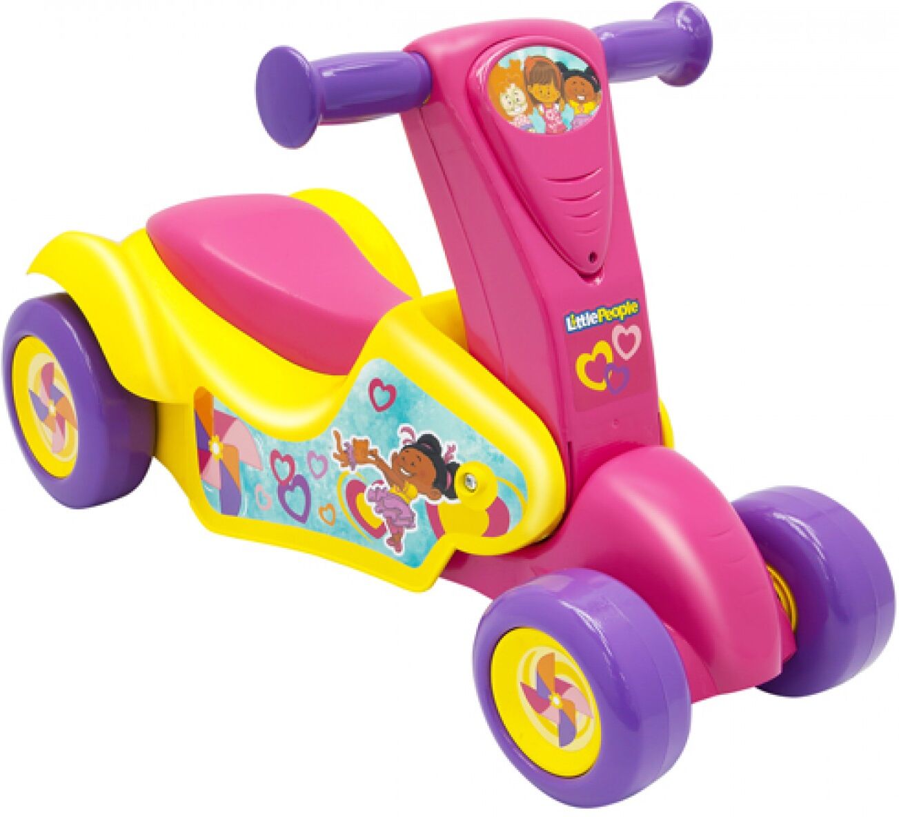 Fisher Price Cavalcabile Scooter Fisher Price Primi Passi 2 in 1 Little People