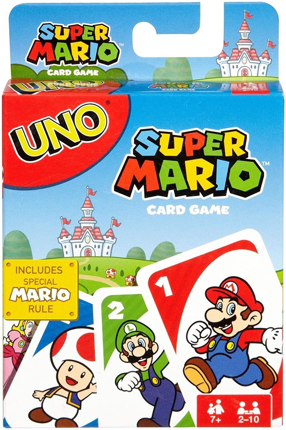 Mattel Gioco di Carte Mattel Uno Super Mario