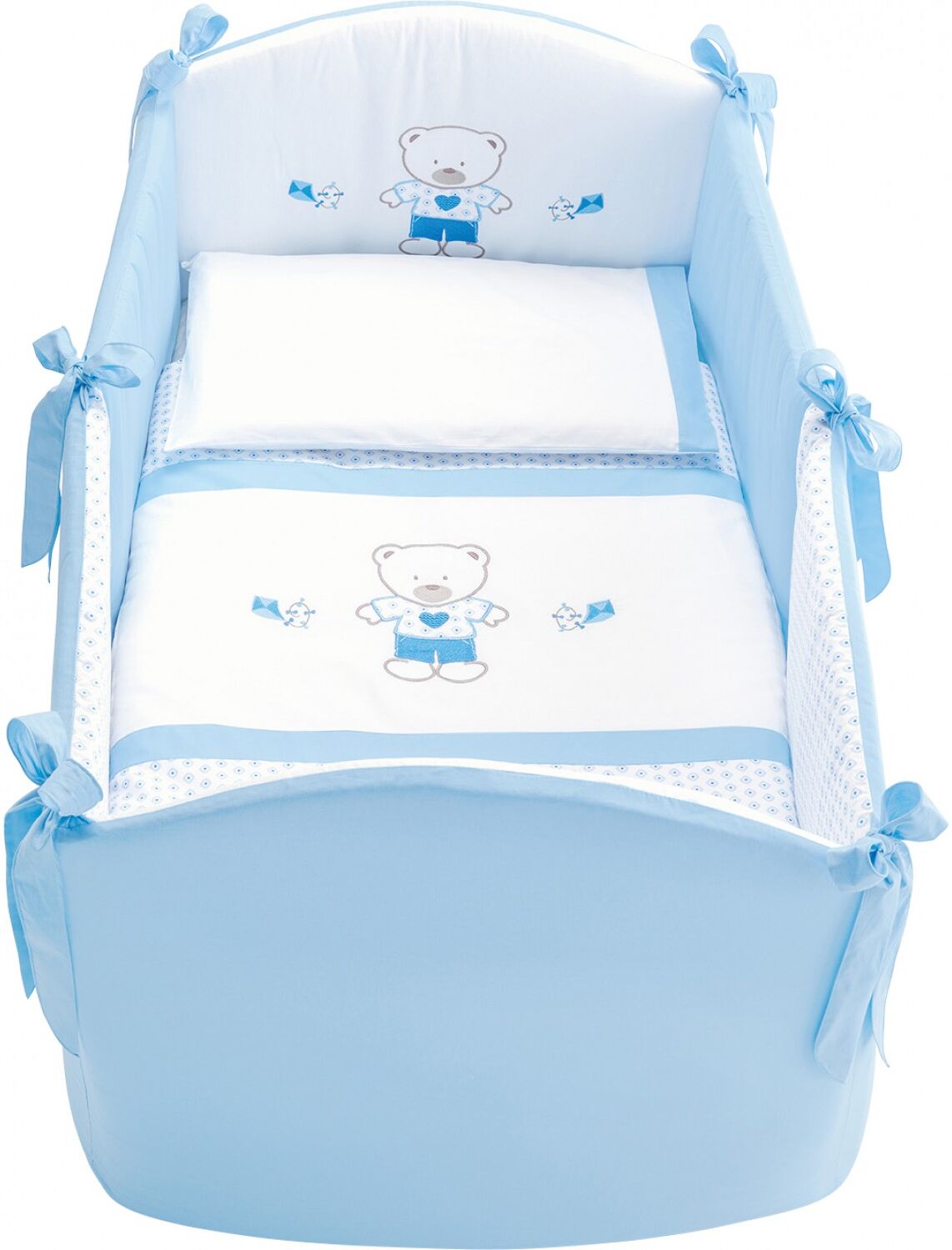 Pali Completo Piumone Pali Sfilabile Zoe Azzurro Pali Completo Piumone Pali Sfilabile Zoe Azzurro