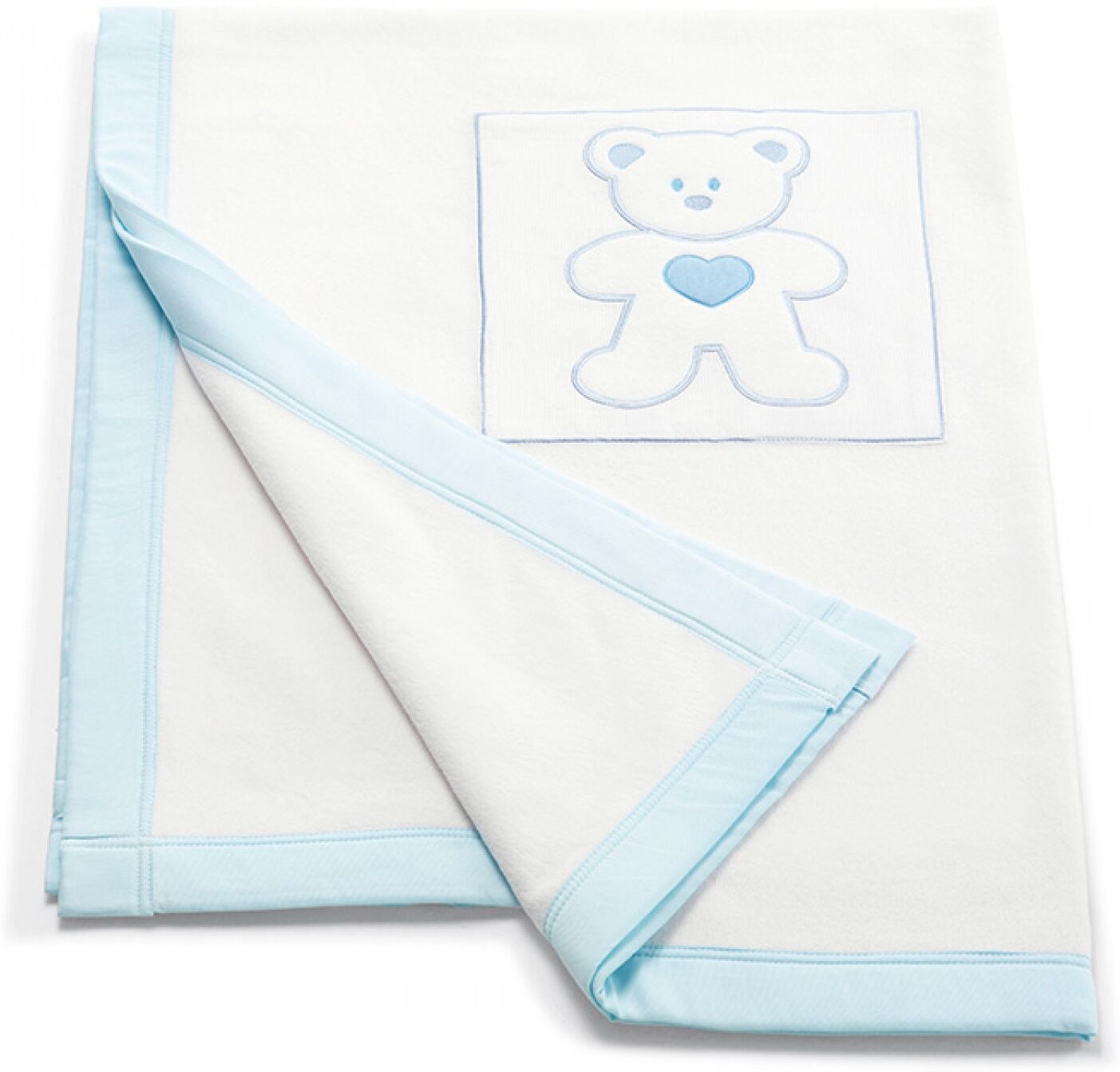 Pali Copertina Pile Lettino Loving Bear Pali Azzurro