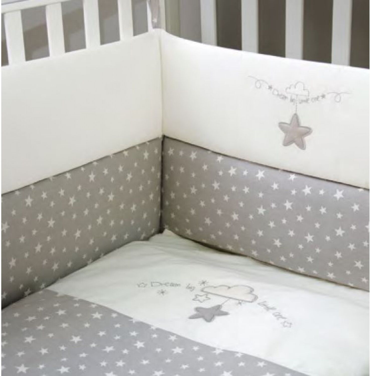 Cuoricini Corredo Tessile Cuoricini Mio Grigio 3pz Cuoricini Corredo Tessile Cuoricini Mio Grigio 3pz