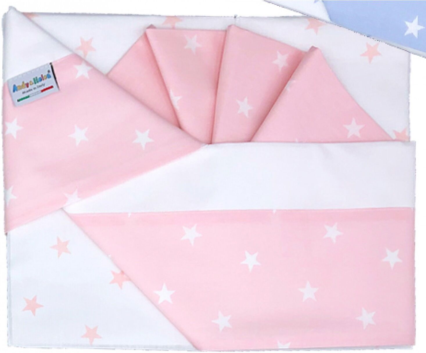 Andy & Helen Set Lenzuola Andy & Helen per Culla Fantasia F1 3 pz Rosa Andy & Helen Set Lenzuola Andy & Helen per Culla Fantasia F1 3 pz Rosa