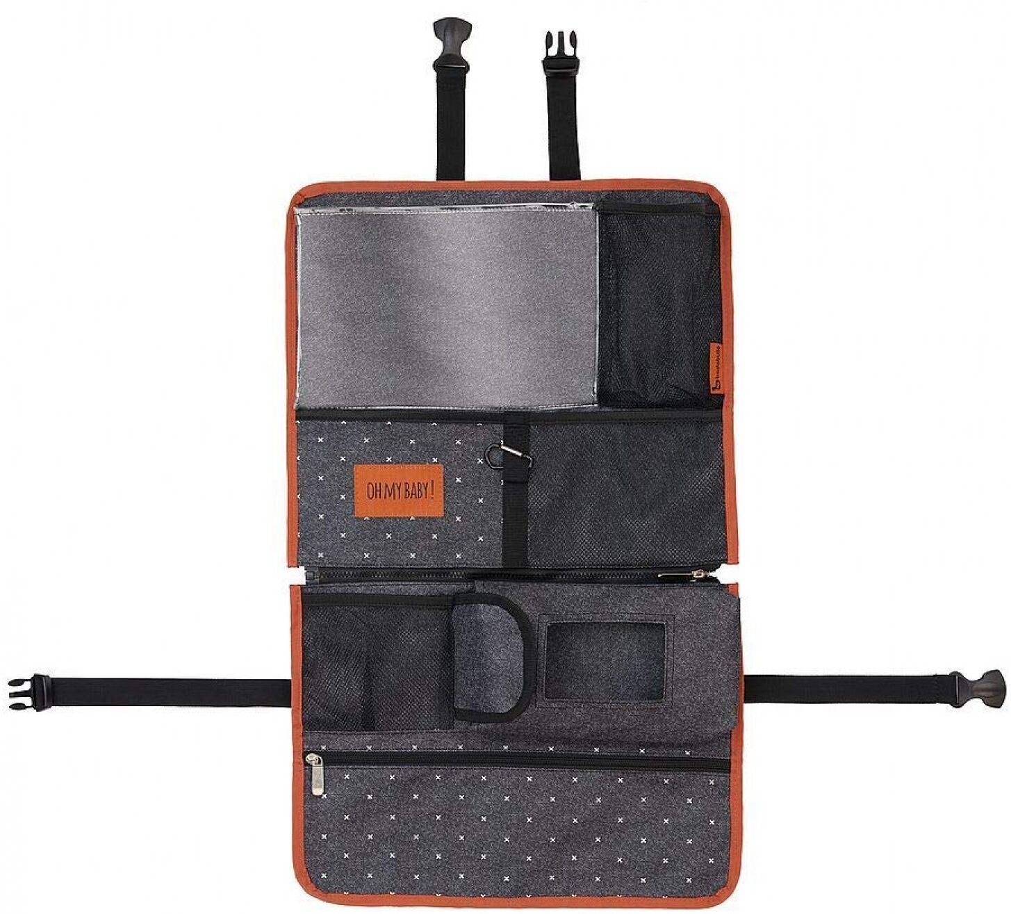 Badabulle Organizer per Sedile Auto e Passegino Badabulle Easy Travel 2 in 1 Badabulle Organizer per Sedile Auto e Passegino Badabulle Easy Travel 2 in 1