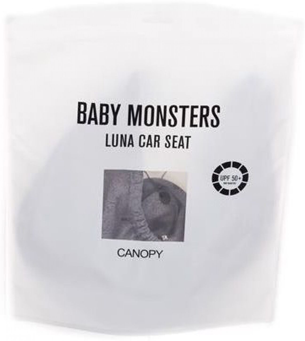 Baby Monsters Rivestimento Seggiolino Auto Baby Monsters Luna Heather Grey Baby Monsters Rivestimento Seggiolino Auto Baby Monsters Luna Heather Grey