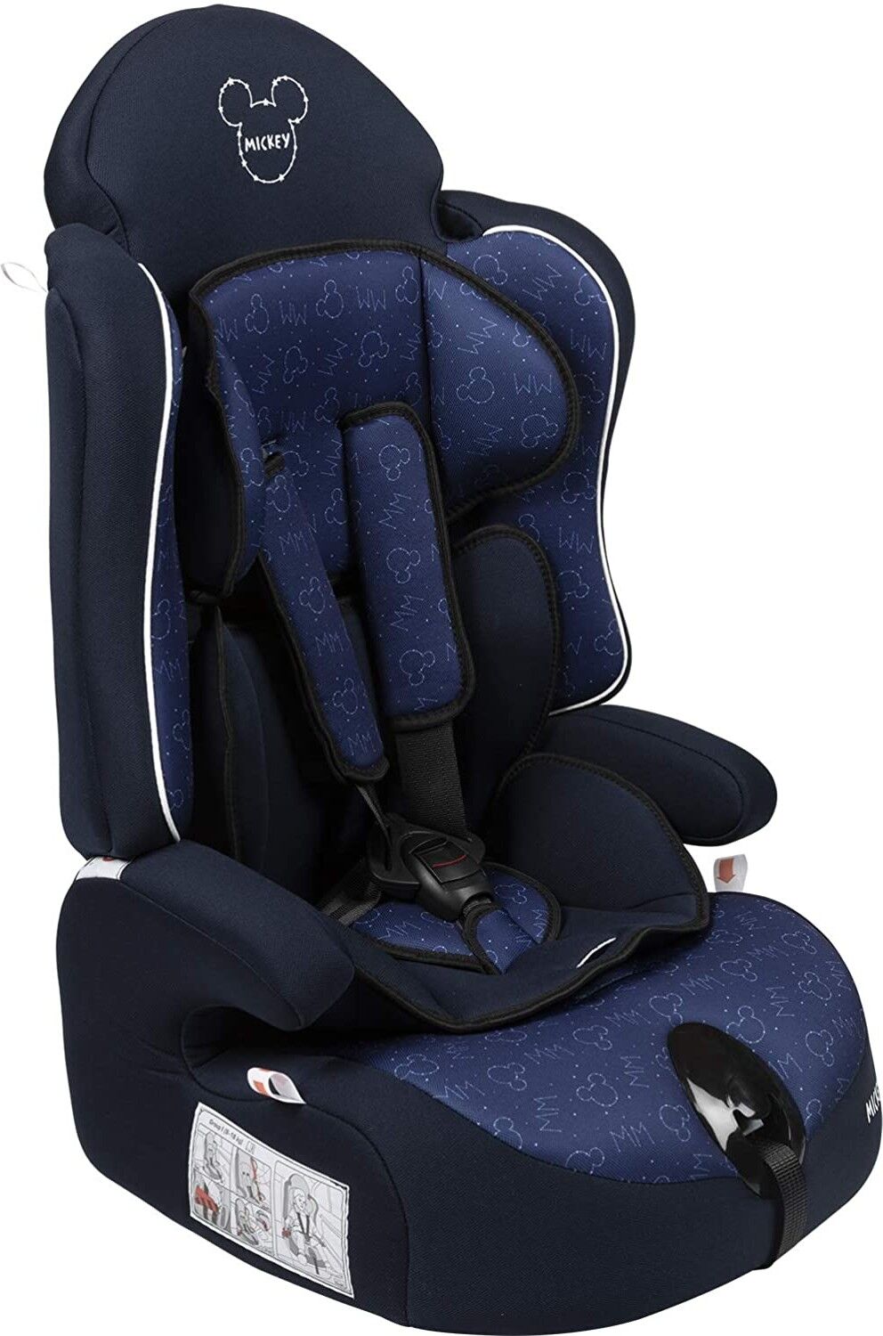 Disney By Colzani Seggiolino Auto Disney by Colzani Mickey Mouse 9-36 kg Disney By Colzani Seggiolino Auto Disney by Colzani Mickey Mouse 9-36 kg