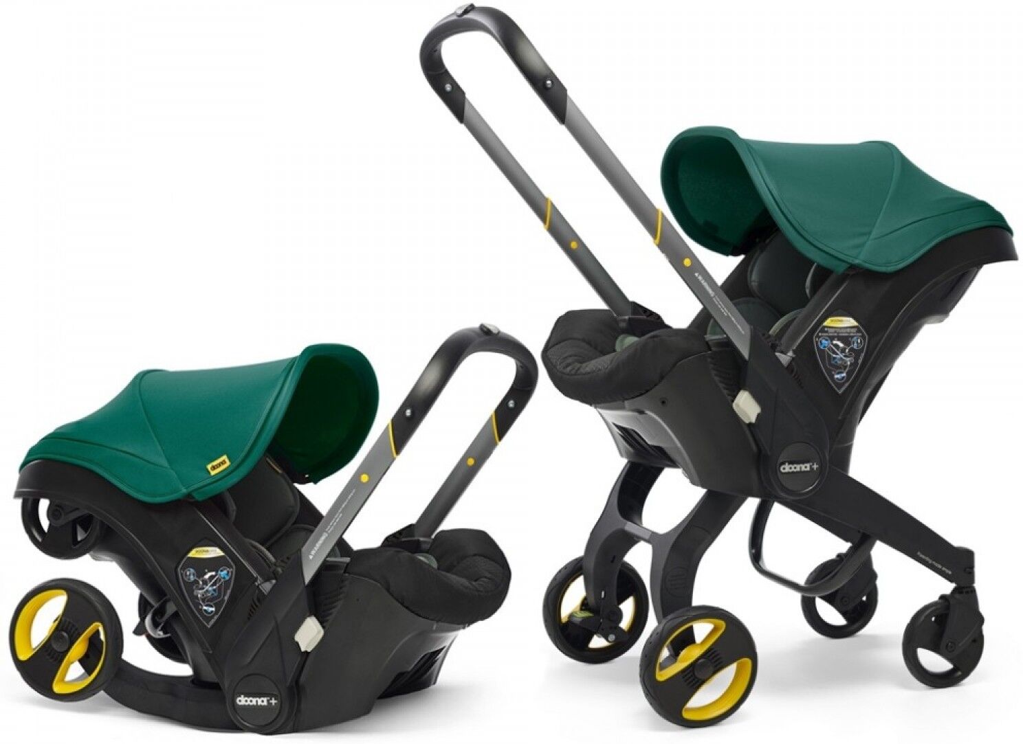 Doona Seggiolino Auto Passeggino Doona 2 In 1 Gruppo 0+ Racing Green Doona Seggiolino Auto Passeggino Doona 2 In 1 Gruppo 0+ Racing Green