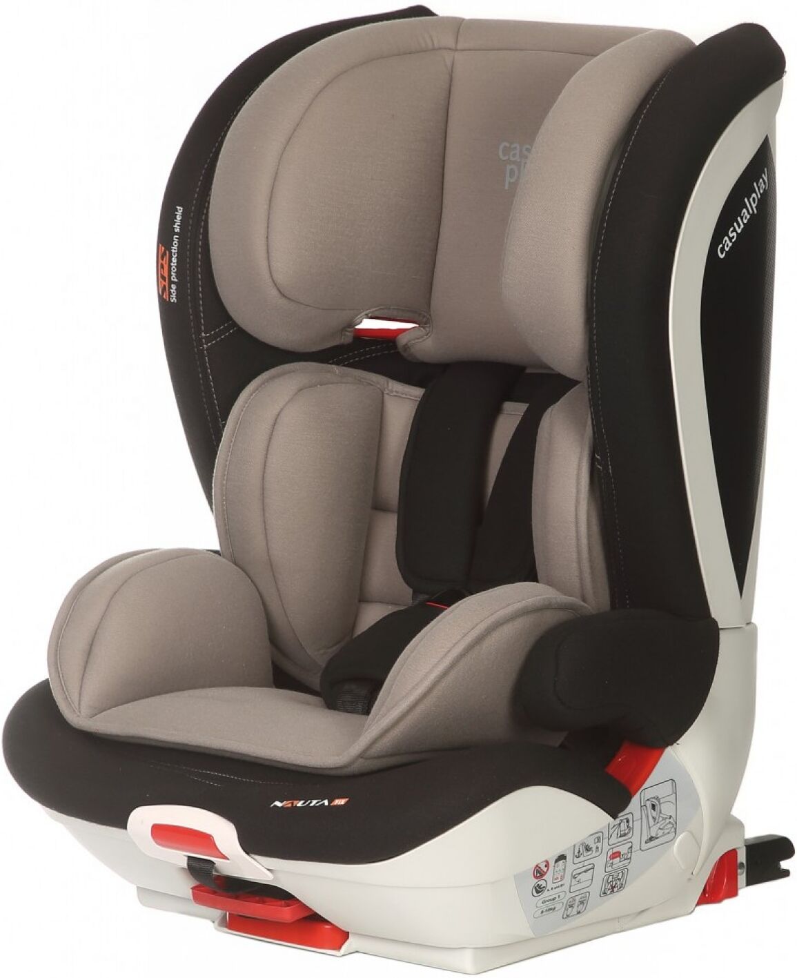 Casual Play Seggiolino Auto Casualplay Isofix Nauta Fix 9-36 Kg Grey South Casual Play Seggiolino Auto Casualplay Isofix Nauta Fix 9-36 Kg Grey South