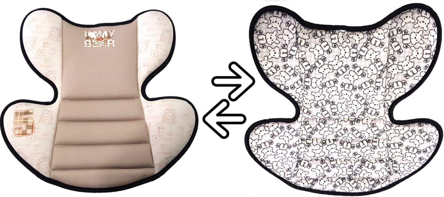 Mycarsit Materassino MyCarSit per Seggiolino Auto 15-36 Kg Beige Bianco Mycarsit Materassino MyCarSit per Seggiolino Auto 15-36 Kg Beige Bianco