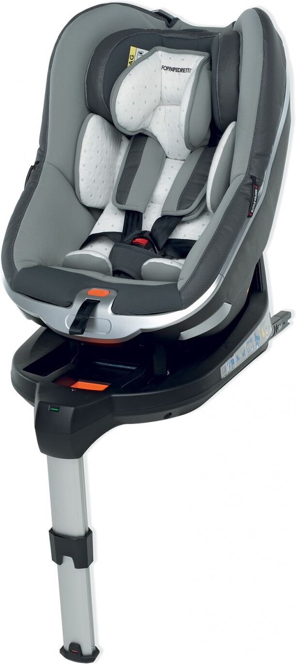 Foppapedretti Seggiolino Auto Foppapedretti Isofix Girevole 360° Uniko i-Size 40-95 cm Grey