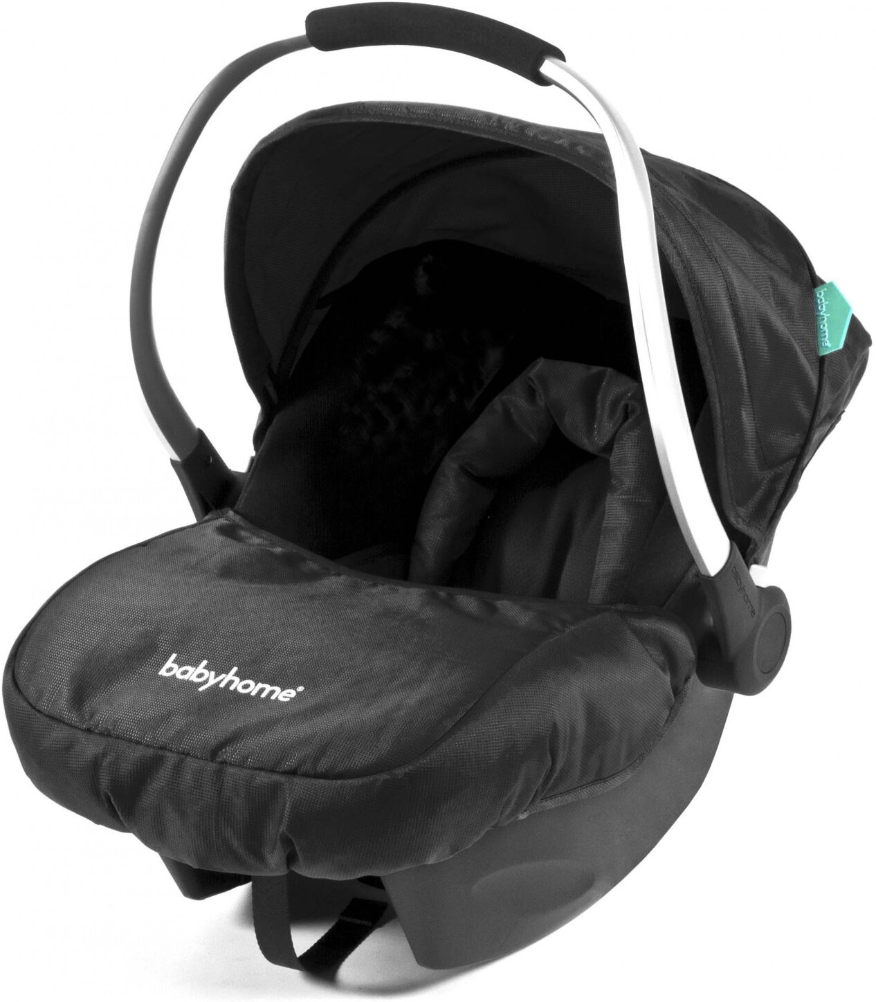 Babyhome Seggiolino Auto Babyhome Egg0+ Black2Black