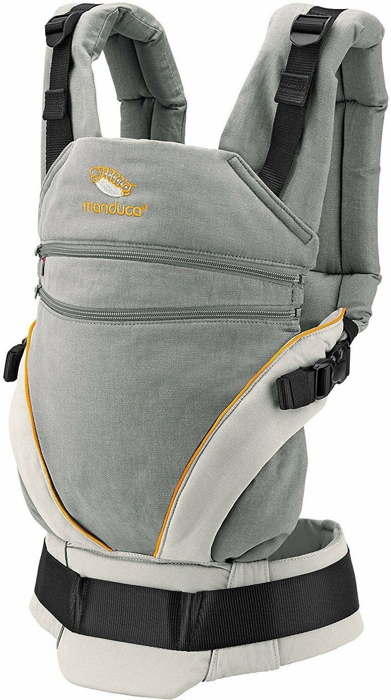 Manduca Marsupio Manduca XT Cotton Grey Orange Manduca Marsupio Manduca XT Cotton Grey Orange