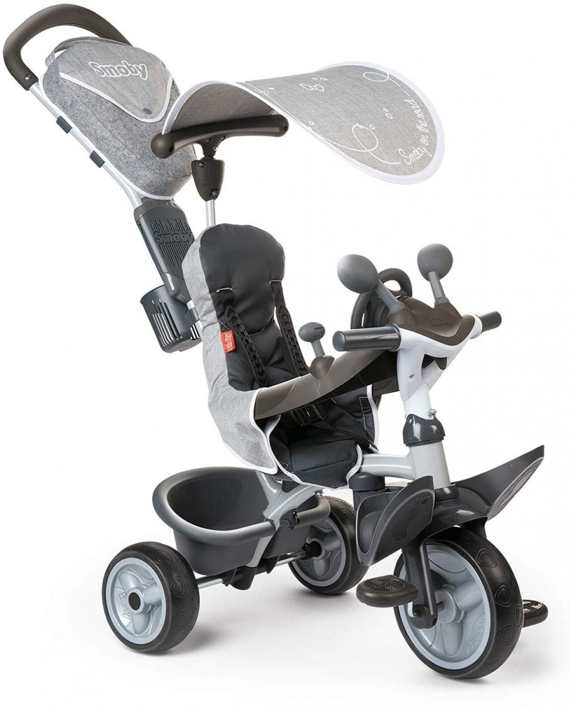 Smoby Triciclo Smoby Baby Driver Comfort Grigio Smoby Triciclo Smoby Baby Driver Comfort Grigio