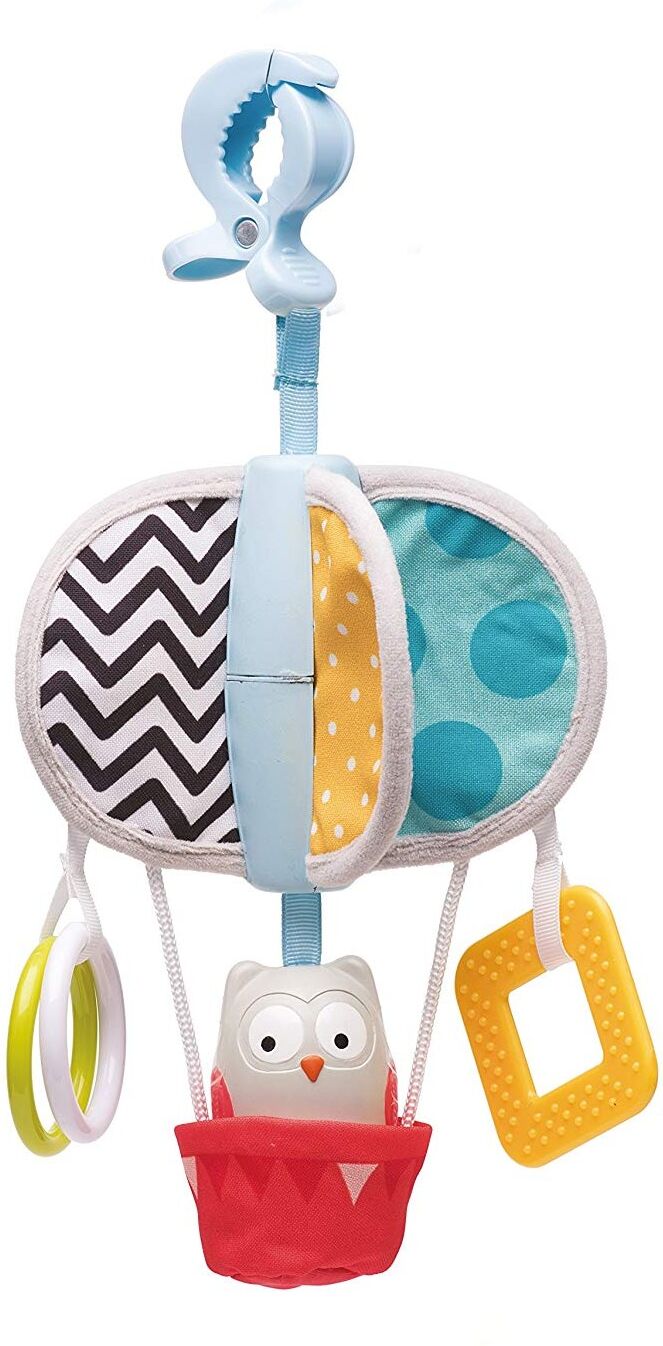 Taf Toys Gioco per Passeggino Taf Toys Mongolfiera Obi Owl Chime Bell Taf Toys Gioco per Passeggino Taf Toys Mongolfiera Obi Owl Chime Bell