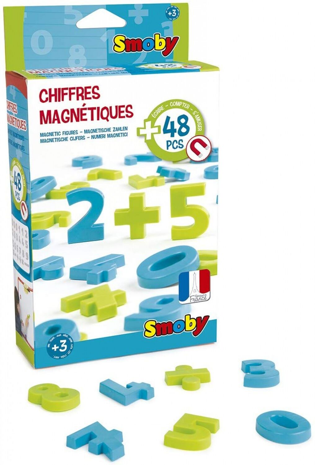 Smoby Numeri Magnetici Smoby 48 pezzi Smoby Numeri Magnetici Smoby 48 pezzi