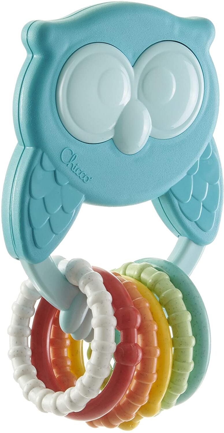 Chicco Sonaglio Chicco Gufo Trillino Owly Rattle ECO+ Chicco Sonaglio Chicco Gufo Trillino Owly Rattle ECO+
